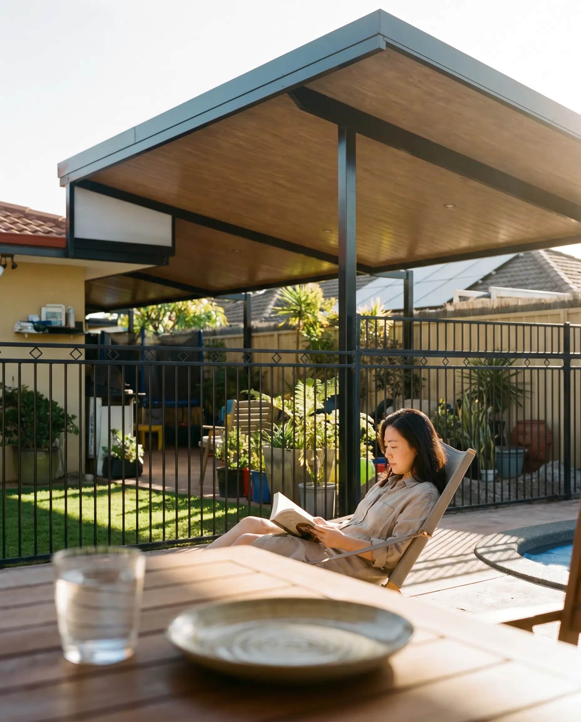 Raised Flat patio Perth