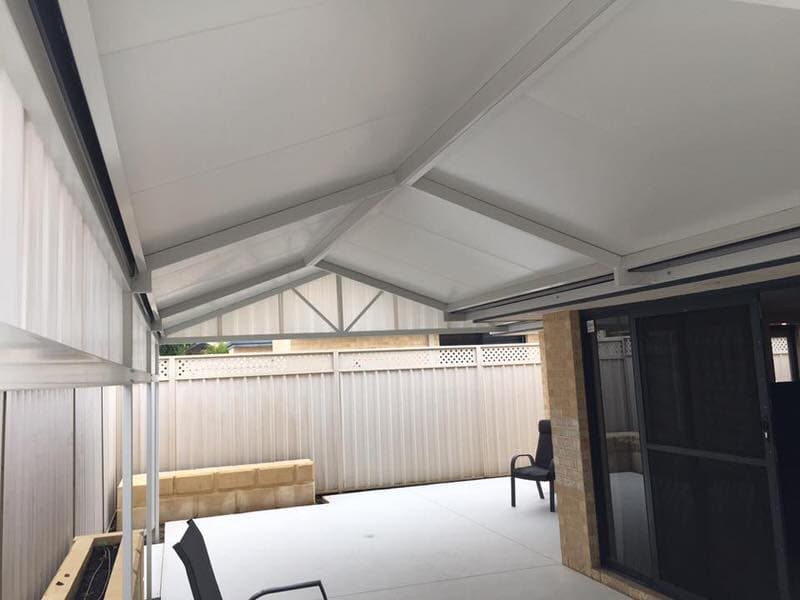 Insulated gable patio Perth