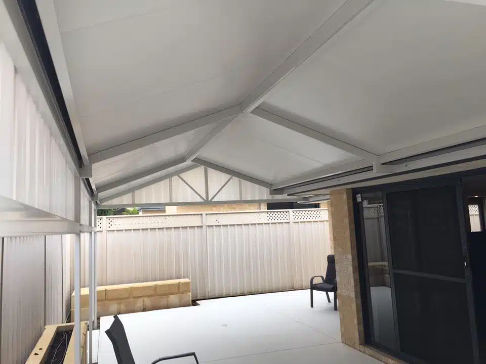 Insulated patio Perth