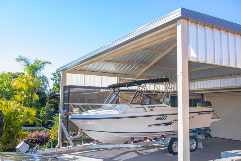 Gable patio Perth installation 5