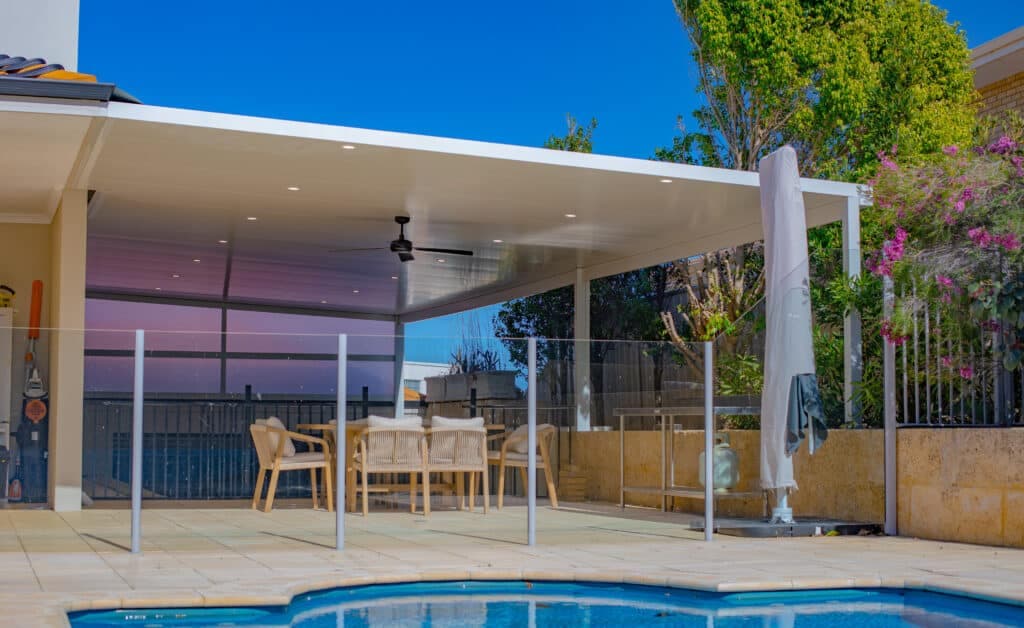 Raised Flat patio Perth installation