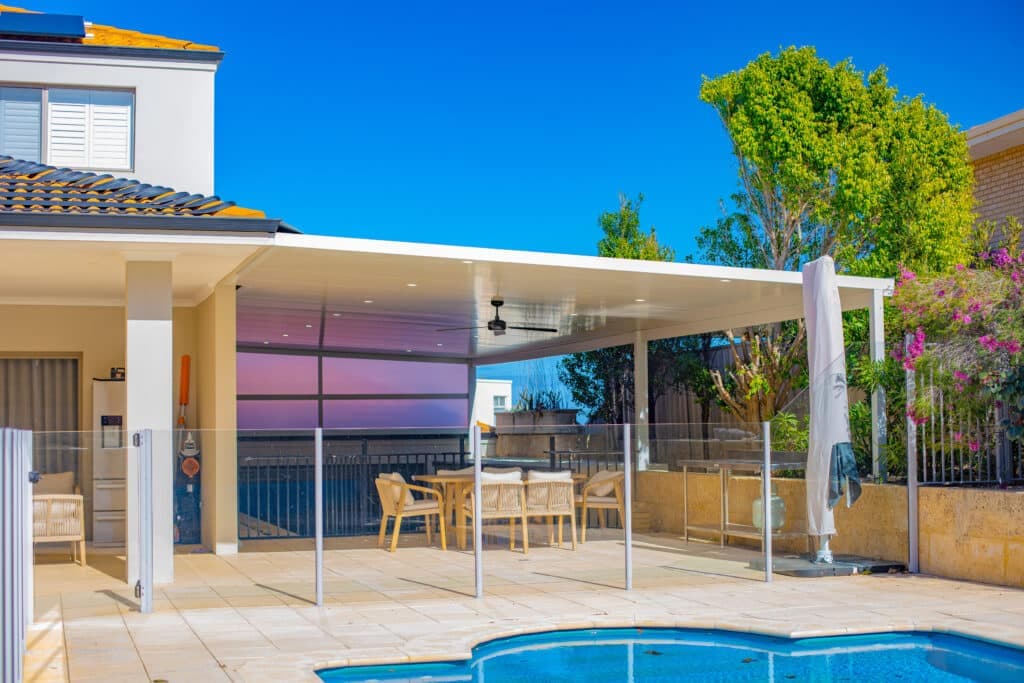 Raised Flat patio Perth installation