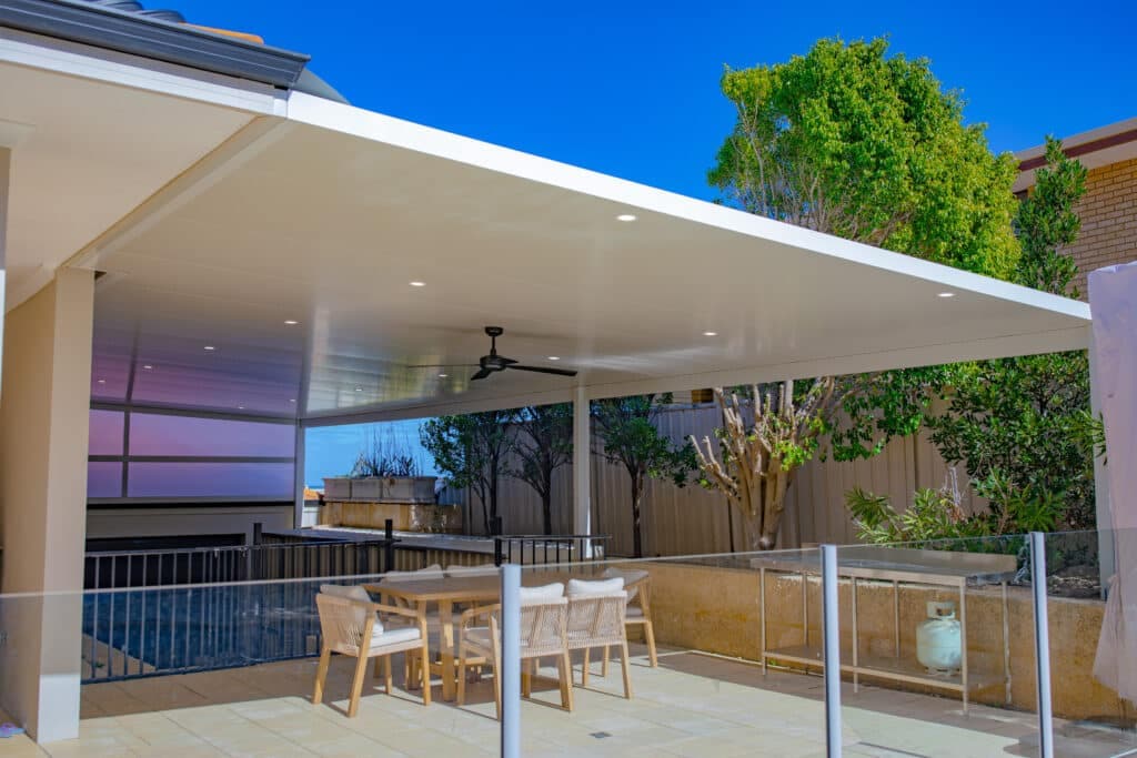 Raised Flat patio Perth installation