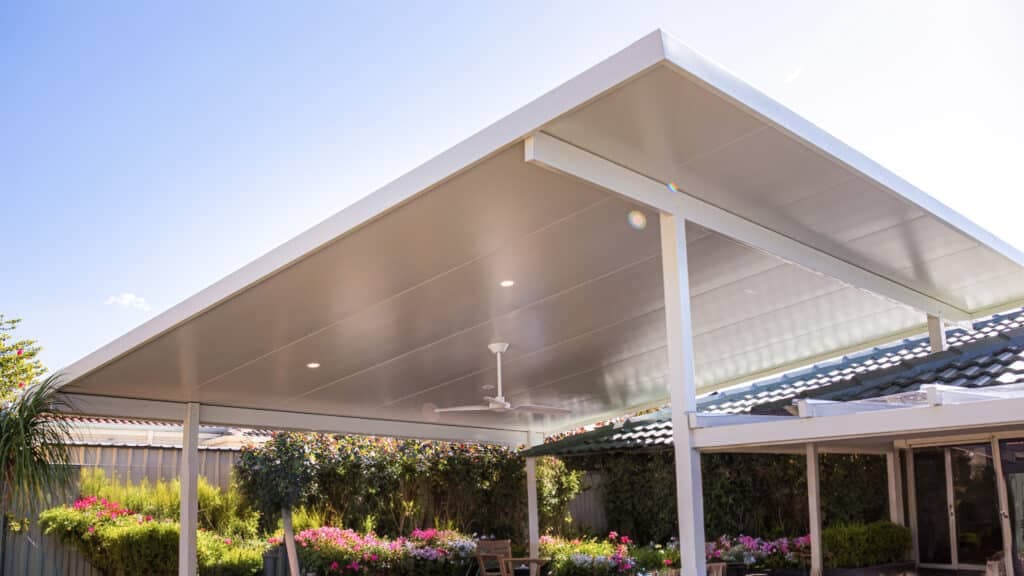 Raised Flat patio Perth installation