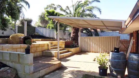 Caversham patio design and installation by The Patio Factory