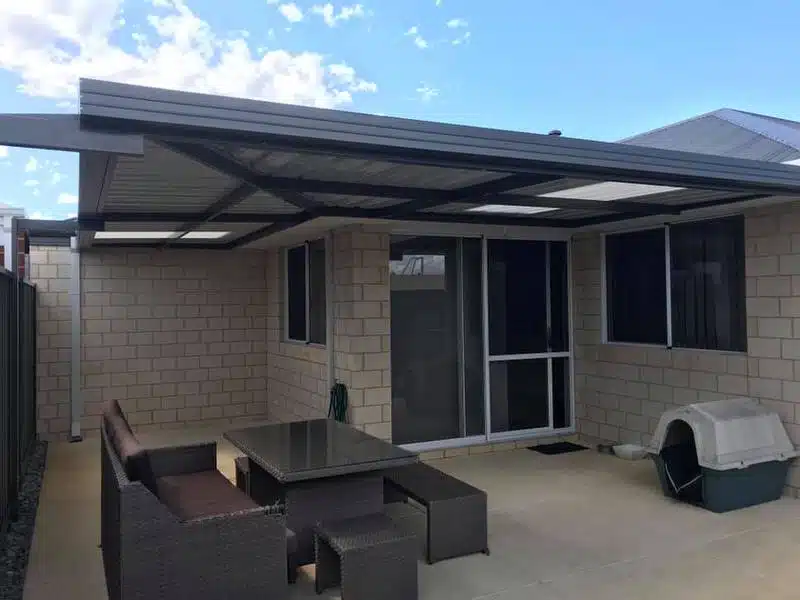 flat roof patio perth