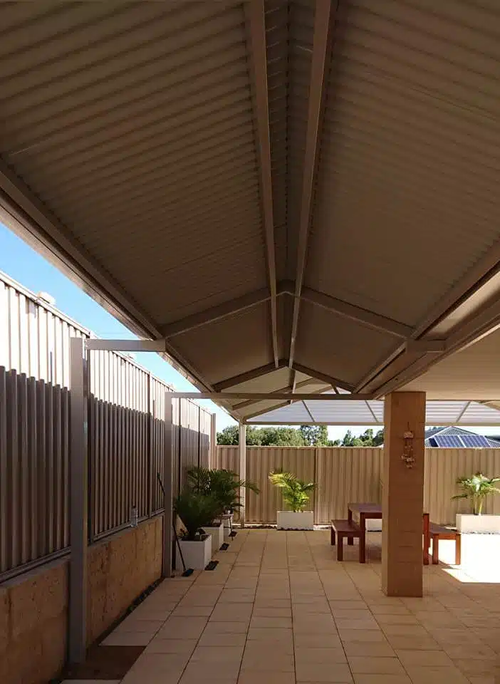 Secret Harbour patio design and installation by The Patio Factory