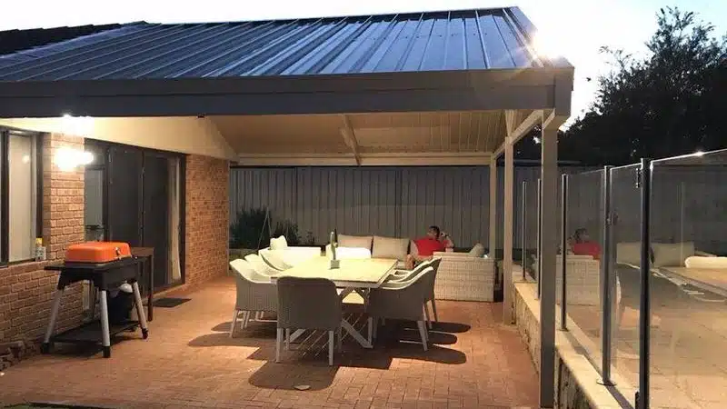 Joondalup patio design and installation by The Patio Factory