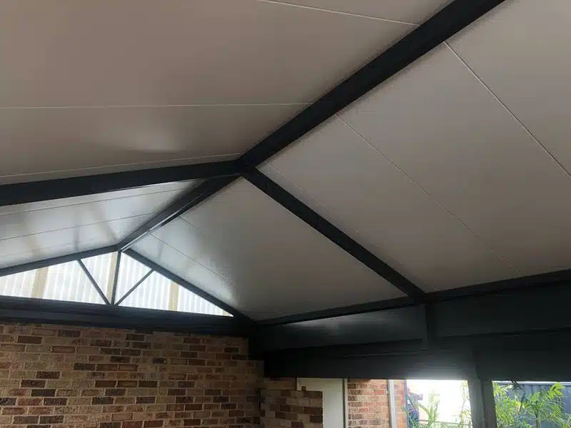 Insulated patio design Perth