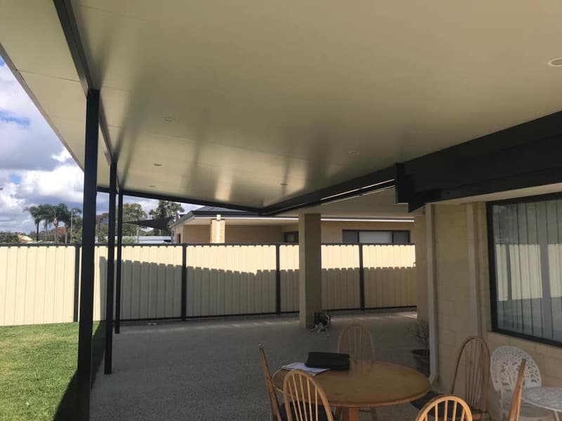 Skillion insulated patio Perth