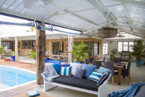 Colorbond colours patio factory Perth