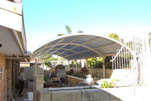 Dome patio Perth installation