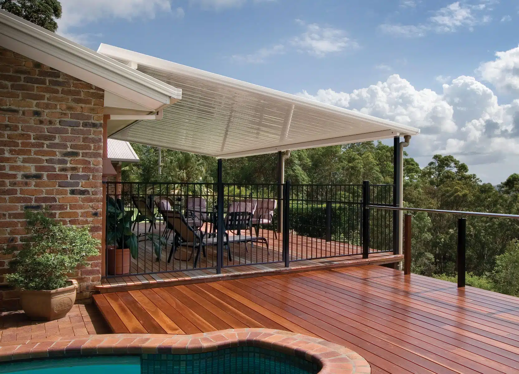 Patio roofing options Perth