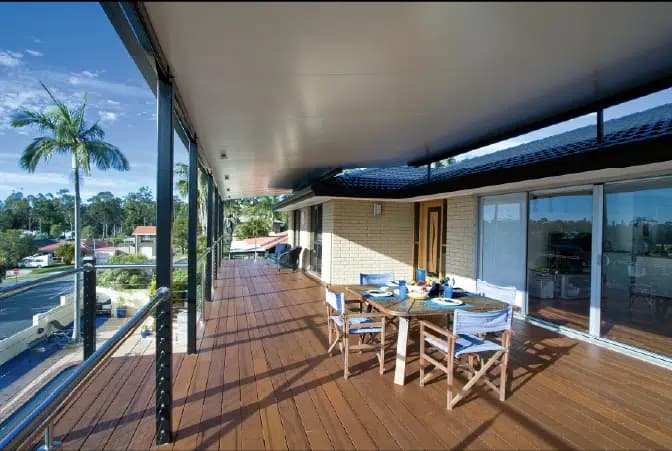 patio verandah adds value to a home