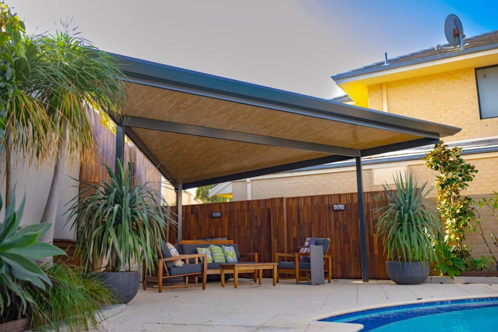 Flat roof patio Perth installation