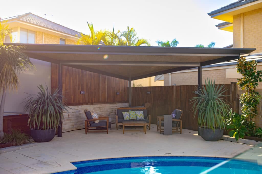 Flat roof patio Perth installation