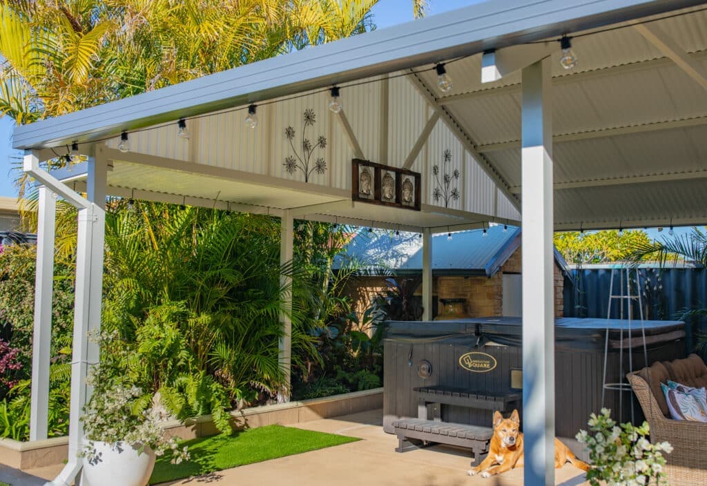 Gable patio Perth installation