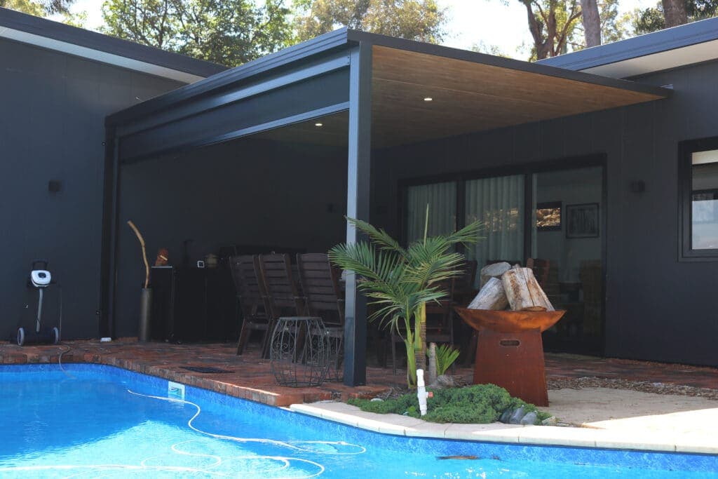 Flat roof patio Perth installation