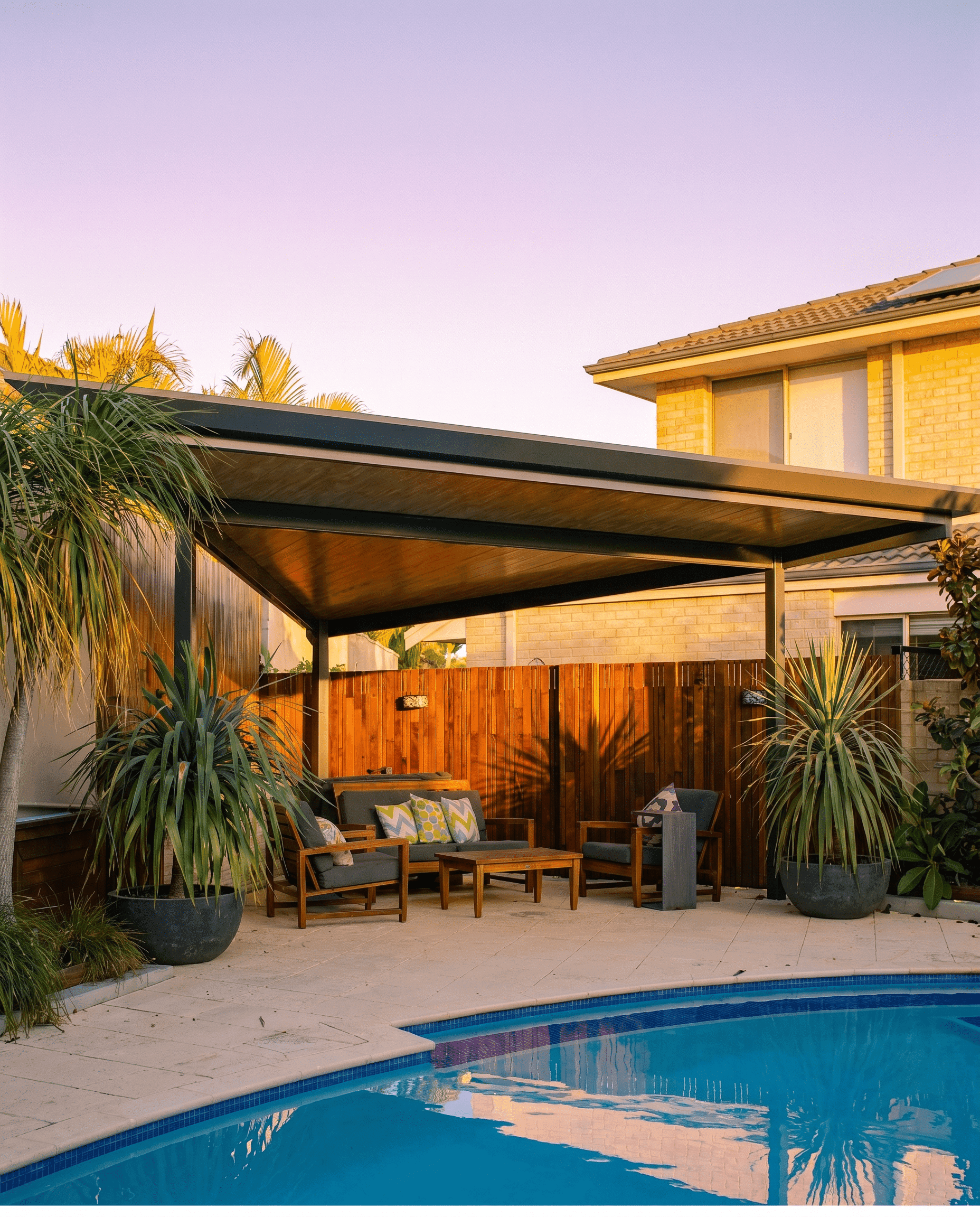 Flat roof patio Acerglen Perth