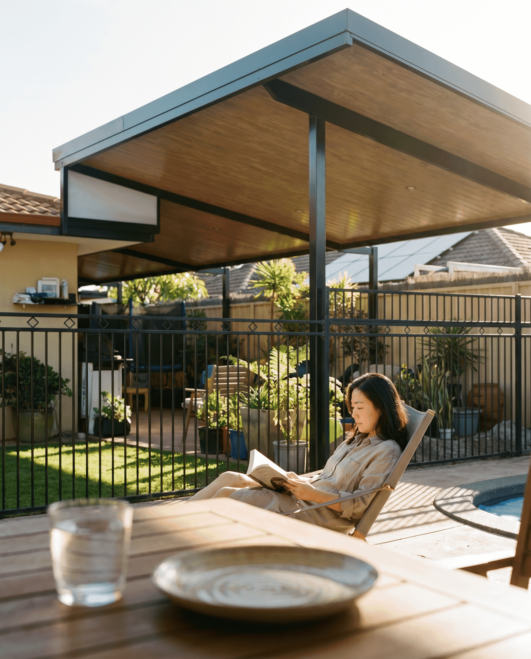 Raised Flat patio Perth