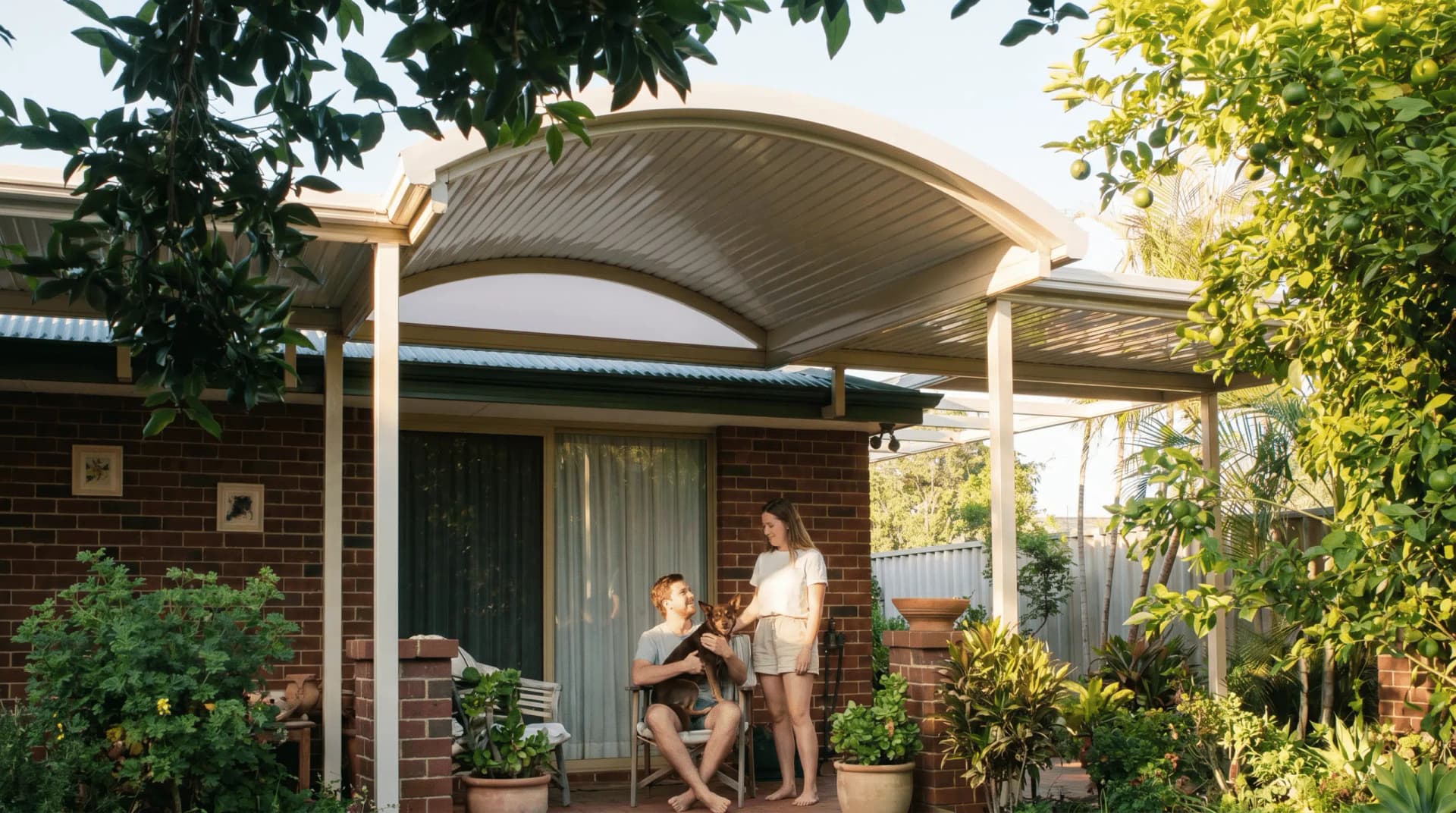 Dome roof patio Perth