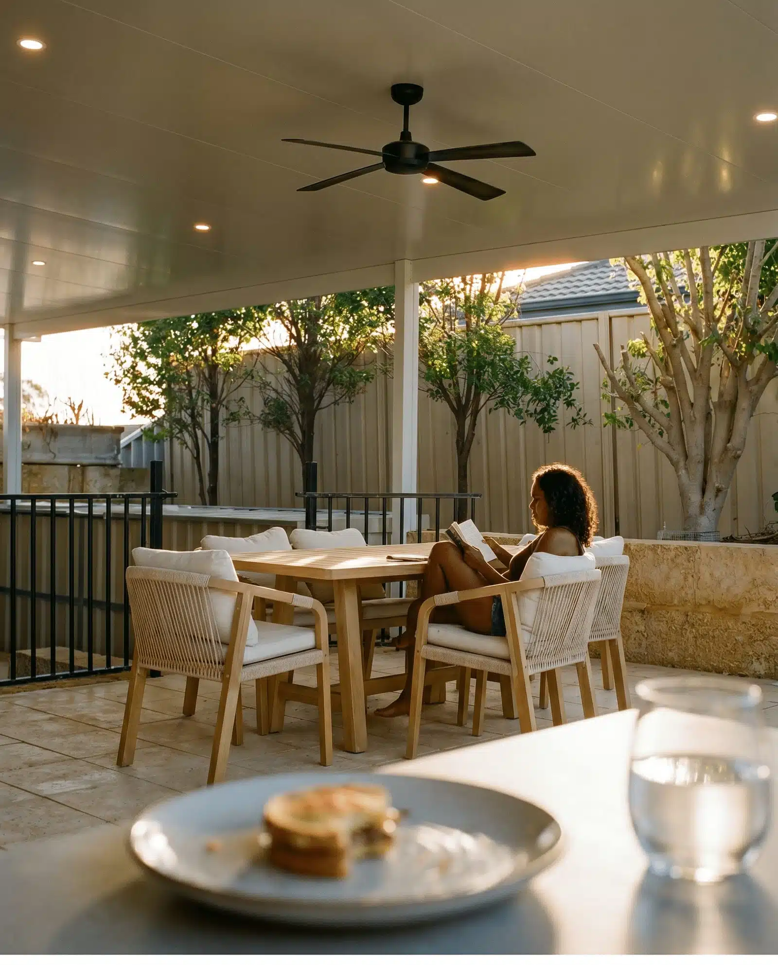 Flat roof patio Perth