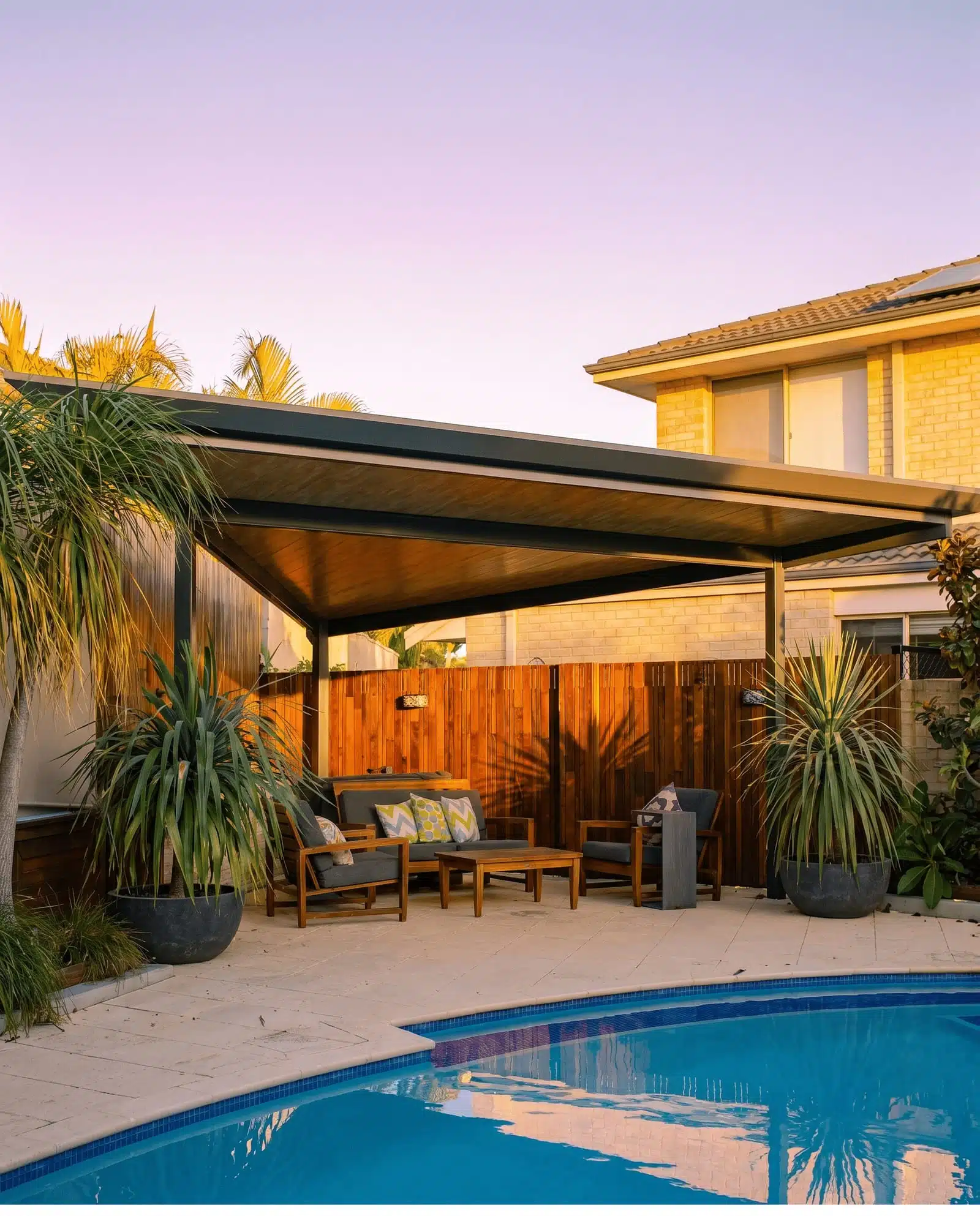 Flat roof patio Acerglen Perth