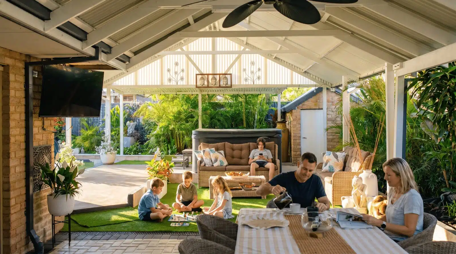 Gable patio Edenhill Perth