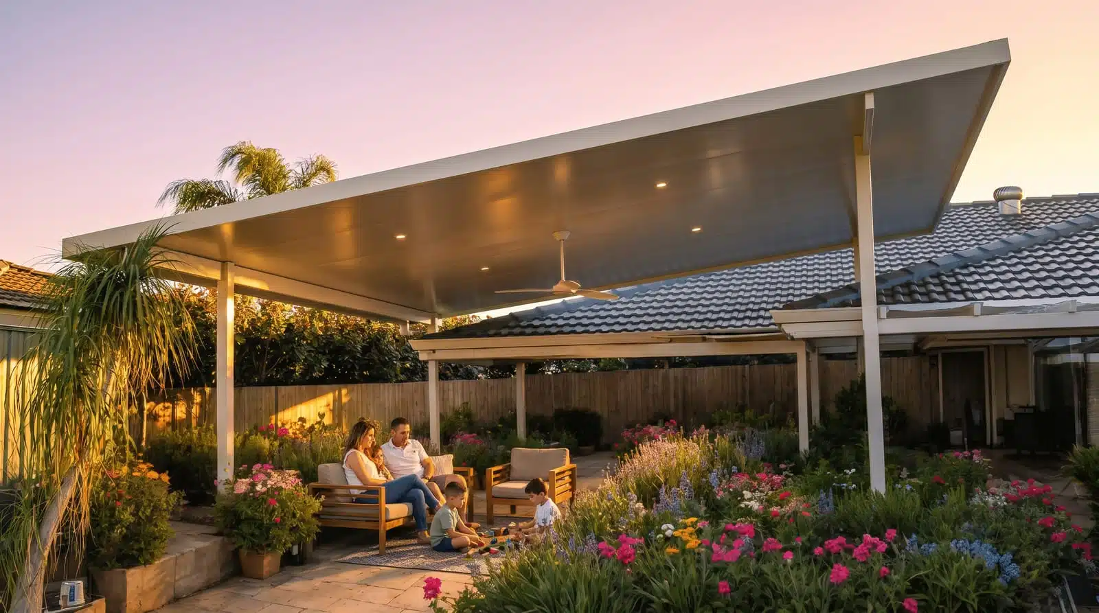 Skillion patio Perth